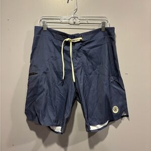 Levitate Men's Navy Swim Shorts